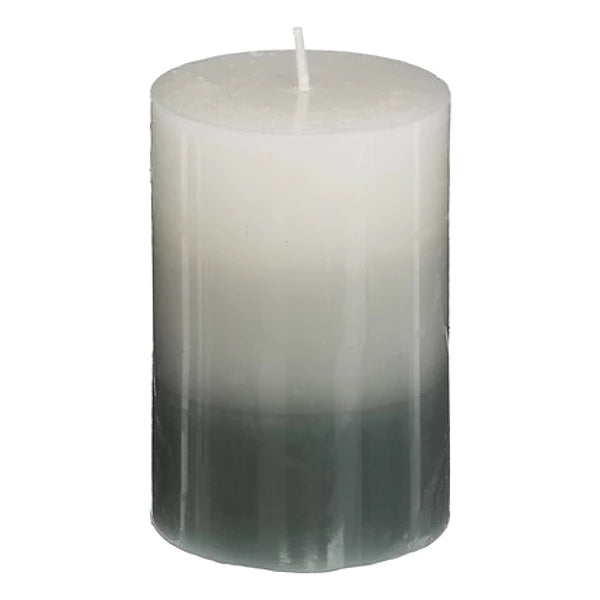 Geurkaars Jasmine Parfum met Driekleurig Kleurverloop – Ø6,5 x 10 cm – Luxe Wax Kaars  45+ Branduren