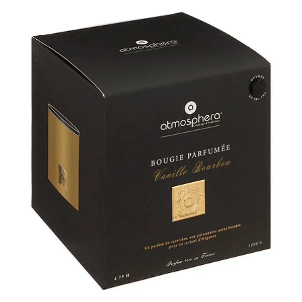 Luxe Geurkaars Vanille – Grote Glazen Kaars 1200 g