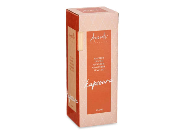 Mikado 250ML Rod Gember Geurstokjes/Diffuser