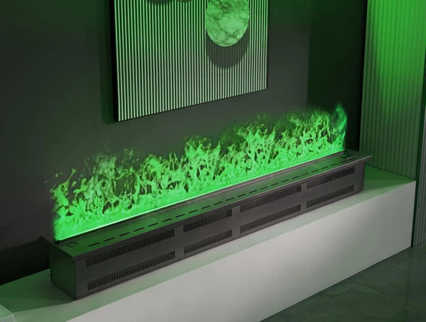 FIRECOOL COLORS 200 - Luxe Elektrische Waterdamp Haard met Realistische Vlammen en App-bediening