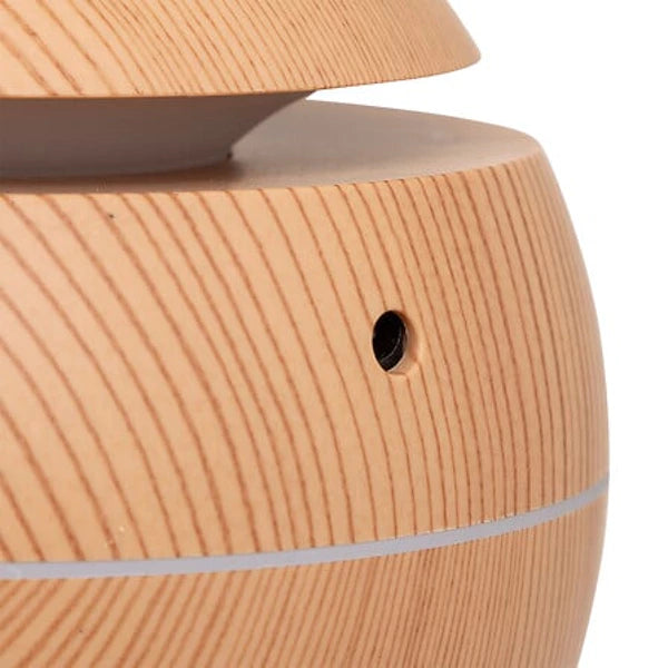 Coff Diffuser + 12 Hui PFM Aromatherapie Diffuser – Luxe Geurvernevelaar met 12 Geuroliën – Stil Design in Beige – Geurverspreider voor Woonkamer, Slaapkamer, Wellness & Kantoor.