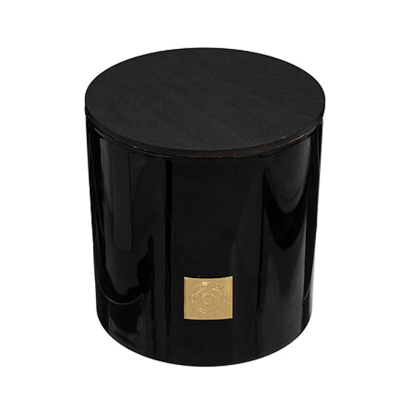 Luxe Geurkaars Bosbes – Zwarte Glazen Kaars 1200 g