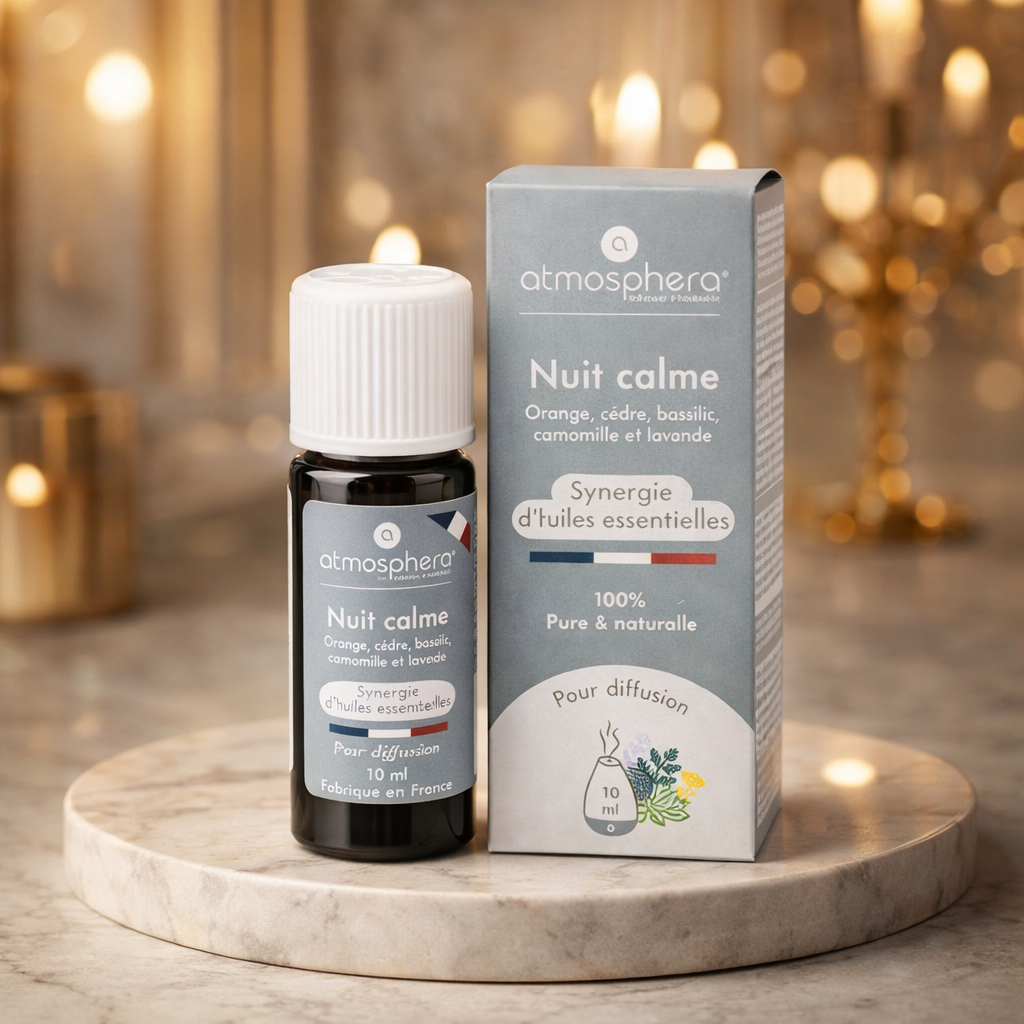 Nuit Calme – Rustgevende Slaapolie met Lavendel & Kamille (10 ml)