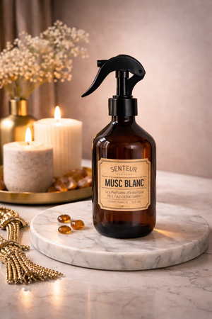 Musc Blanc Apotheker Huisparfum Spray 300 ml – Luxe Interieurgeur
