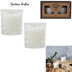 Gentleman Geurkaarsen Cadeauset  2 Luxe Kaarsen