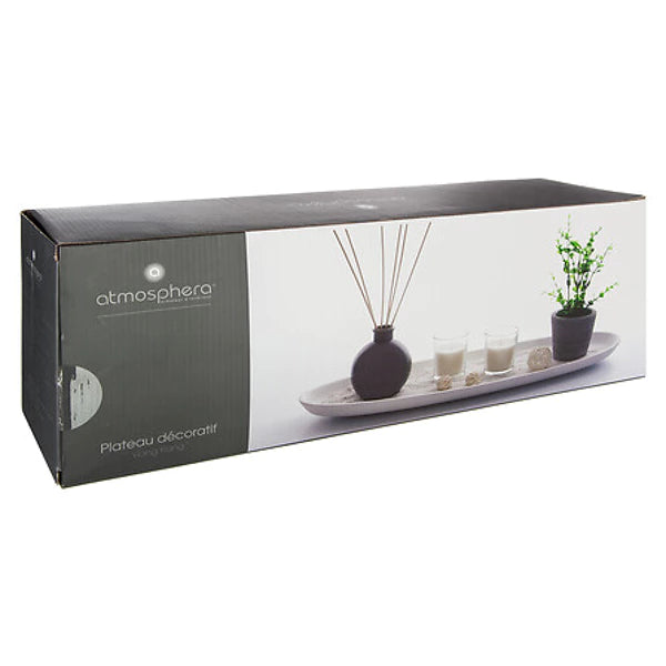 Luxe Geurkaarsenset – Complete Set met Diffuser, Kaarsen, Plant & Decoratie – 50 x 18 x 22 cm – Stijlvolle Geurdecoratie