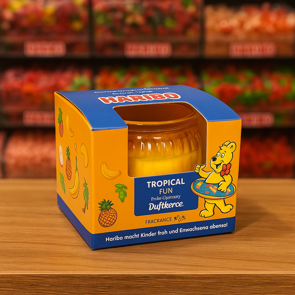 Geurkaars Haribo 85g Tropical Fun