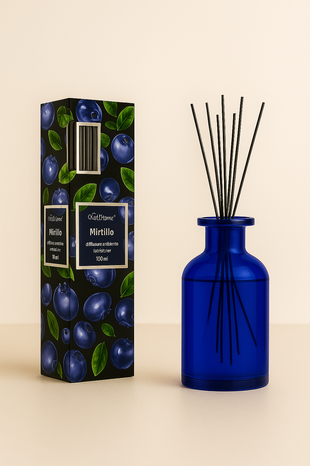 Luxe Geurstokjes Bosbessen 100ML – Verfrissende Kamerdiffuser met Fruitige Geur