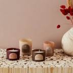 Set van 4 Geurkaarsen – Elementen Collectie Cadeauset