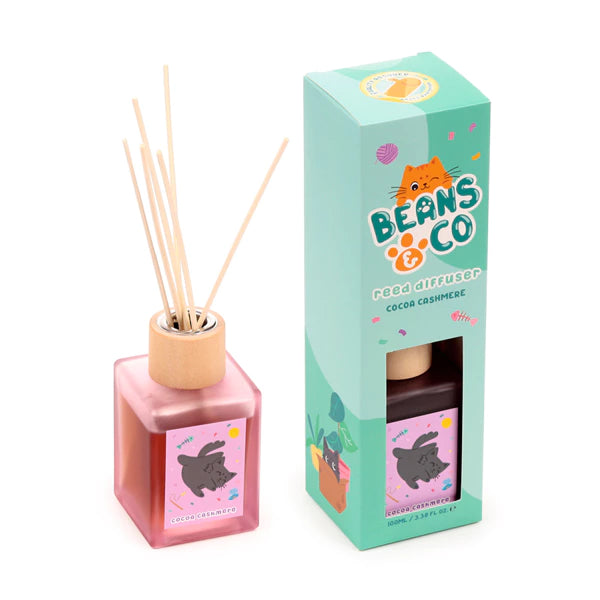 Beans & Co Cacao & Kasjmier Geur Diffuser 100ML