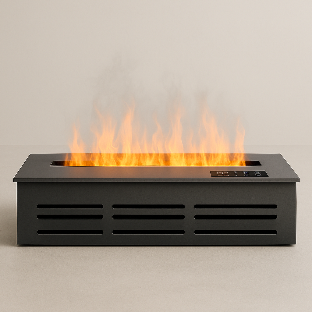 FIRECOOL COLORS 70 – Luxe Elektrische Waterdamp Haard met Realistische Vlammen en App-bediening