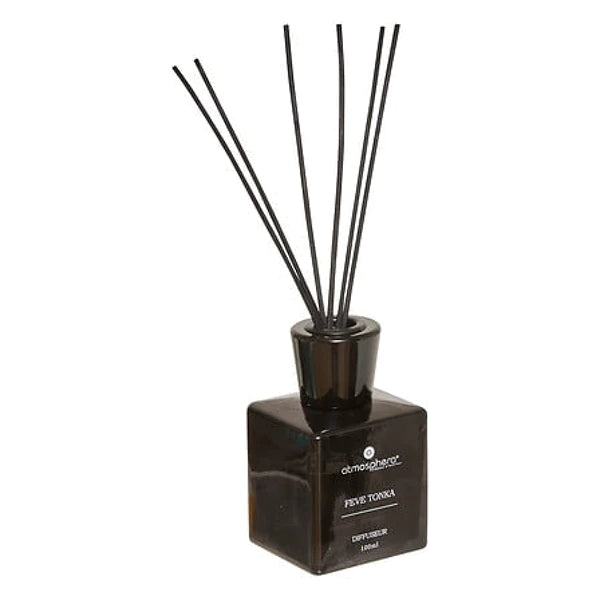 Complete Zwarte Geurenset Lucio – Kaarsen en Diffuser op Schaal