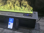 FIRECOOL COLORS 100 – Luxe Elektrische Waterdamp Haard met Realistische Vlammen en App-bediening